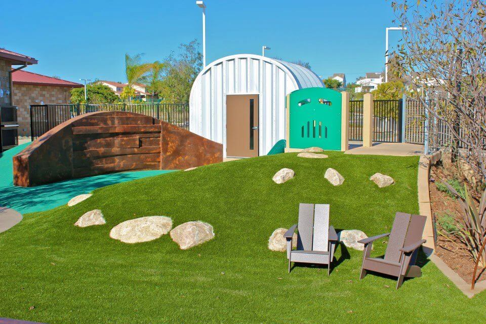 garden relax area