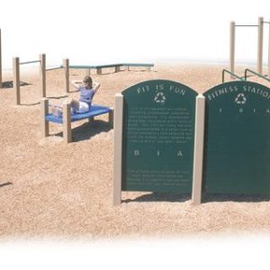 Recycled Plastic Outdoor Fitness