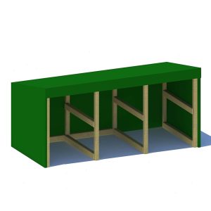 3 Bay Trike Garage